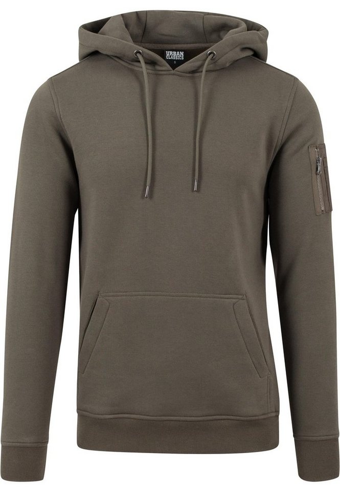 URBAN CLASSICS Sweatshirt Urban Classics Herren Sweat Bomber Hoody (1-tlg) von URBAN CLASSICS