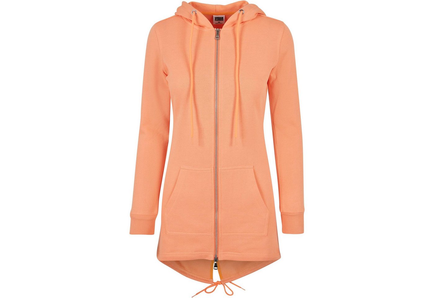 URBAN CLASSICS Sweatshirt Urban Classics Damen Ladies Sweat Parka von URBAN CLASSICS