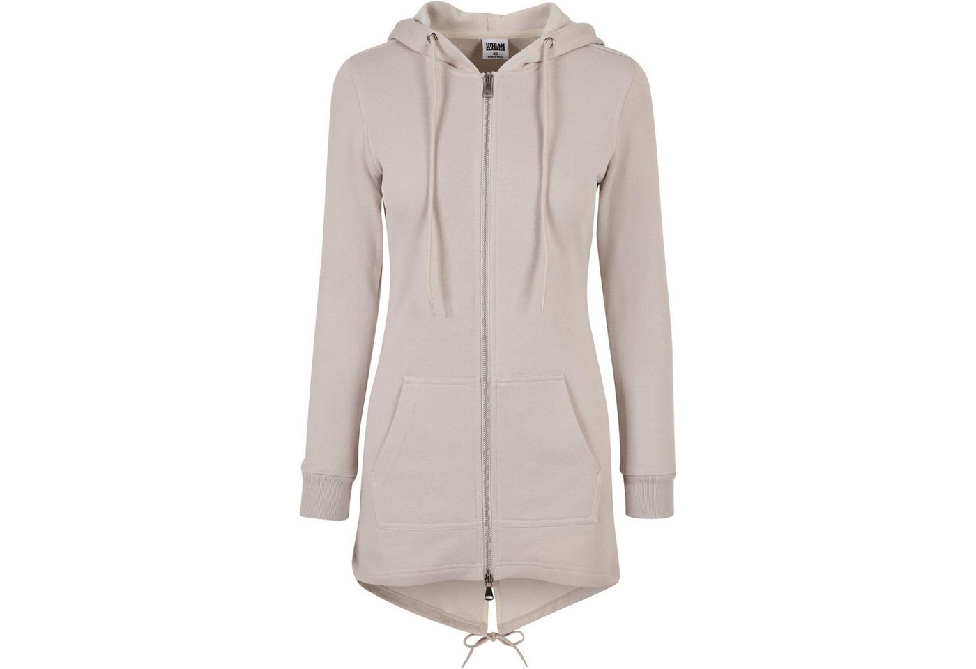 URBAN CLASSICS Sweatshirt Urban Classics Damen Ladies Sweat Parka von URBAN CLASSICS