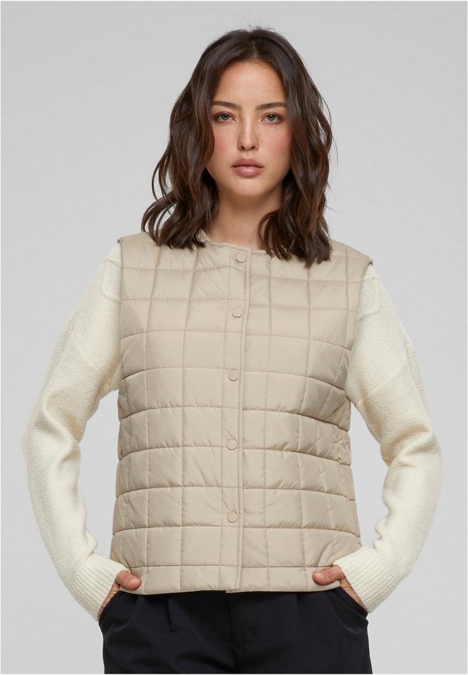 URBAN CLASSICS Sweatweste Ladies Liner Vest Damen Steppweste von URBAN CLASSICS