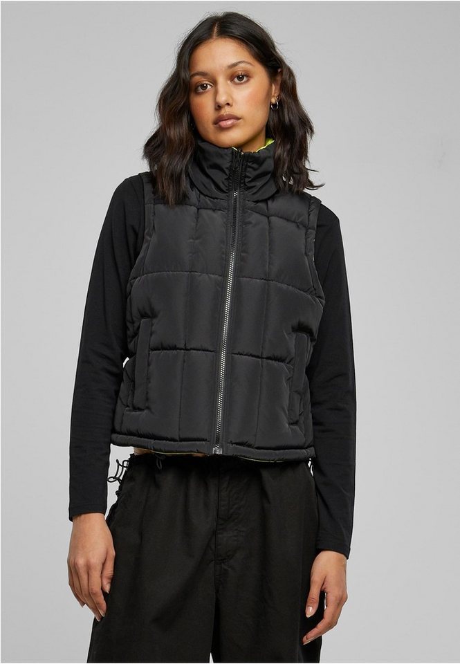URBAN CLASSICS Sweatweste Ladies Reversible Cropped Puffer Vest URBAN CLASSICS Sweatweste Ladies Reversible Cropped Puffer Vest von URBAN CLASSICS