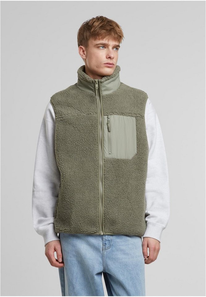 URBAN CLASSICS Sweatweste Sherpa Vest von URBAN CLASSICS