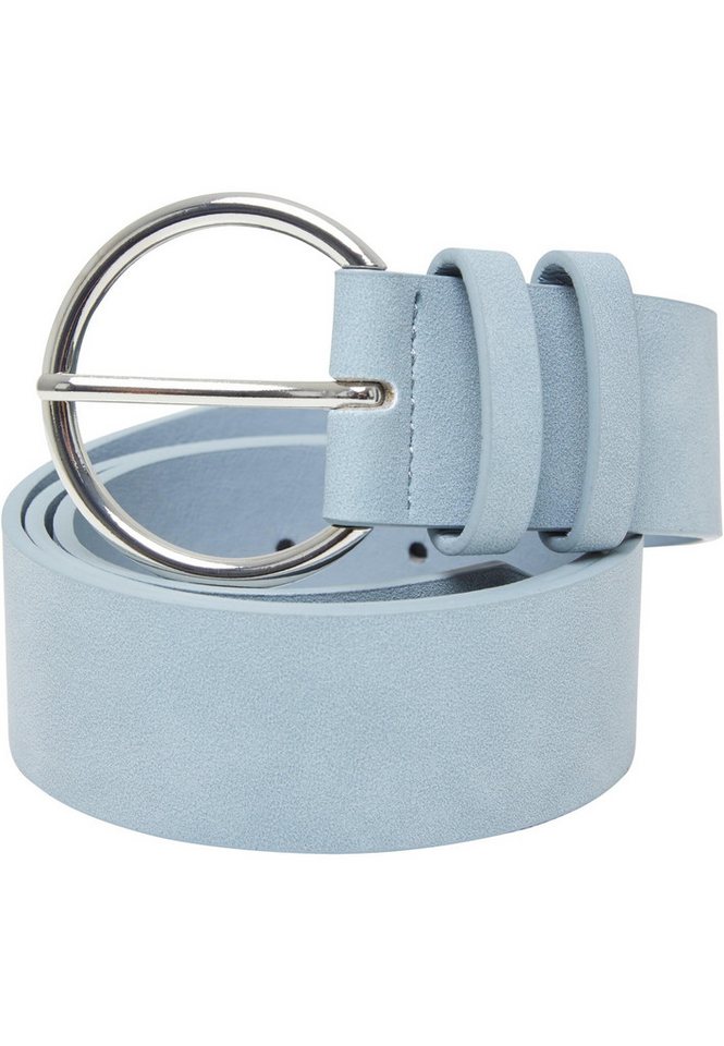 URBAN CLASSICS Synthetikgürtel Urban Classics Unisex Basic Suede PU Belt von URBAN CLASSICS