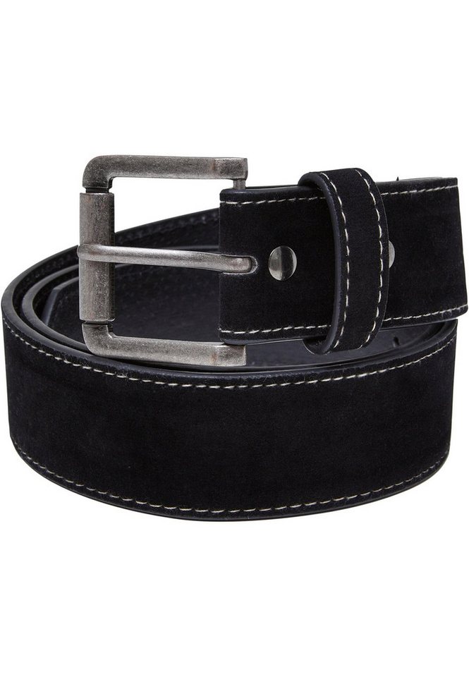 URBAN CLASSICS Synthetikgürtel Urban Classics Unisex Synthetic Leather Layering Belt von URBAN CLASSICS
