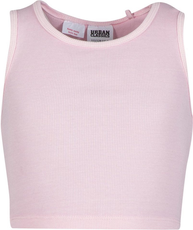 URBAN CLASSICS T-Shirt Girls Washed Rib Jersey Cropped Shirt von URBAN CLASSICS