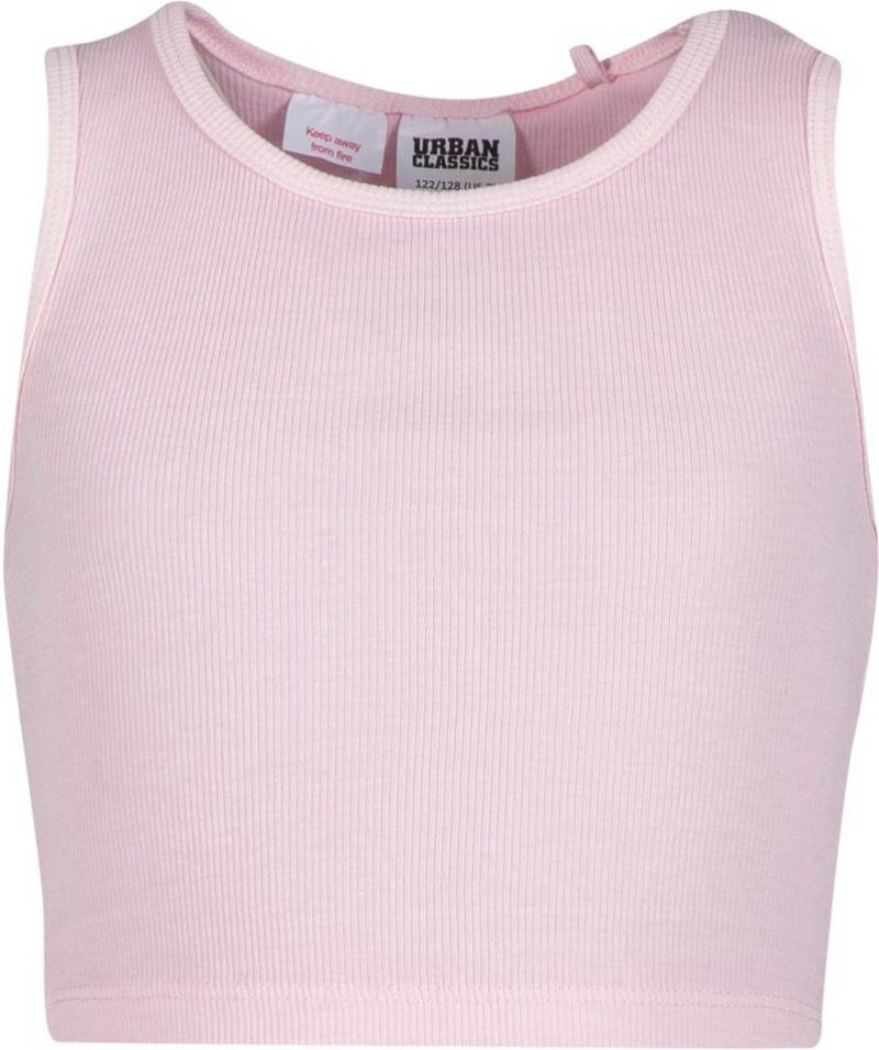 URBAN CLASSICS T-Shirt Girls Washed Rib Jersey Cropped Shirt von URBAN CLASSICS