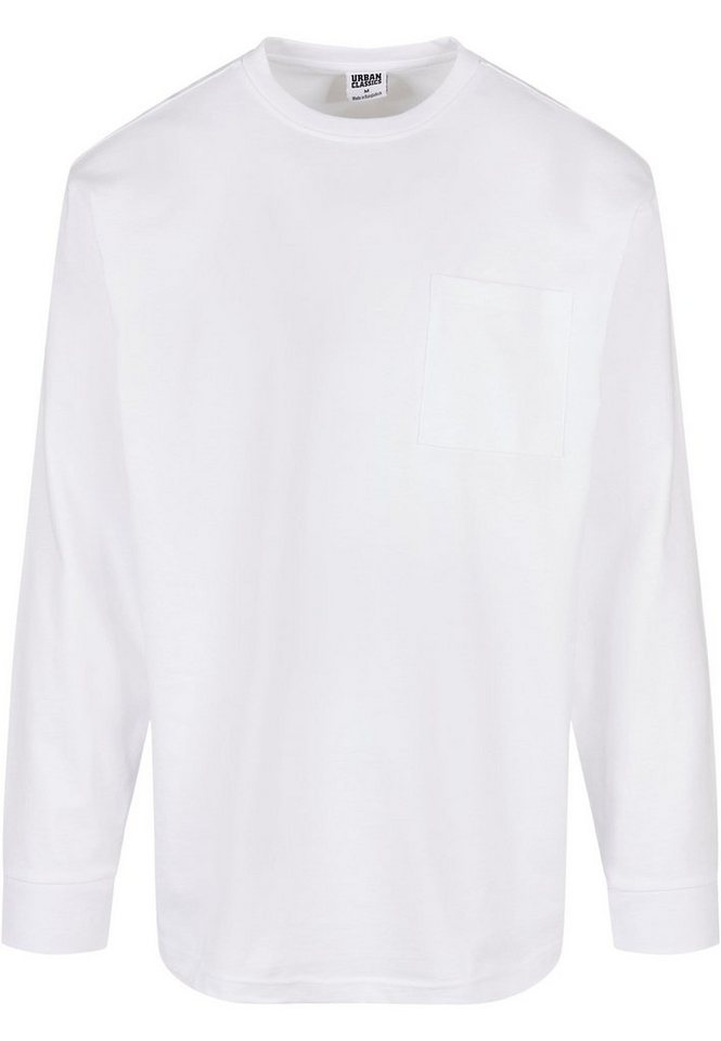 URBAN CLASSICS Longsleeve Urban Classics Herren Heavy Oversized Pocket Longsleeve (1-tlg) von URBAN CLASSICS