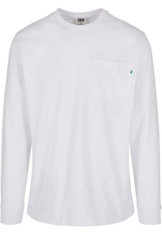 URBAN CLASSICS Longsleeve Urban Classics Herren Organic Basic Pocket LS (1-tlg) von URBAN CLASSICS