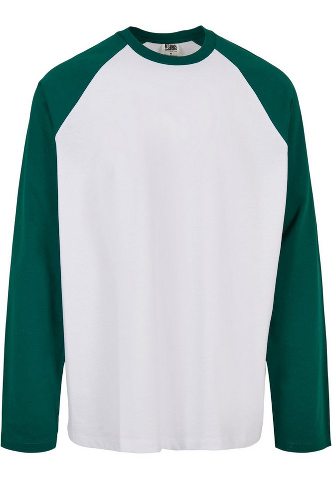 URBAN CLASSICS Longsleeve Urban Classics Herren Organic Oversized Raglan Longsleeve (1-tlg) von URBAN CLASSICS