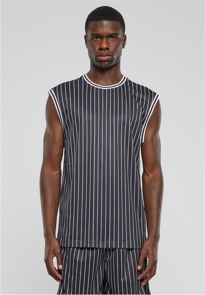 URBAN CLASSICS T-Shirt Striped Mesh Tanktop von URBAN CLASSICS