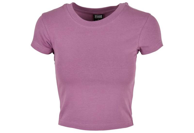 URBAN CLASSICS T-Shirt Urban Classics Damen Ladies Stretch Jersey Cropped von URBAN CLASSICS