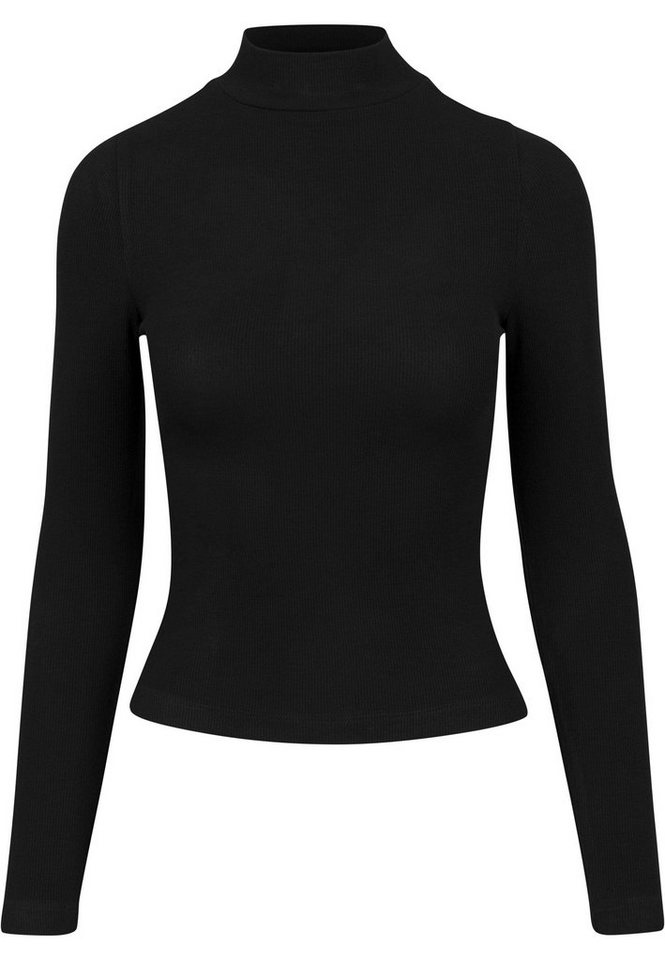 URBAN CLASSICS T-Shirt Urban Classics Damen Ladies Turtleneck Longsleeve (1-tlg) von URBAN CLASSICS