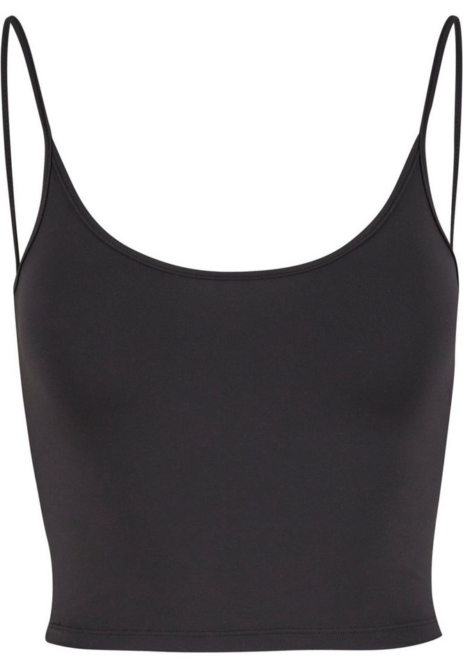 URBAN CLASSICS T-Shirt Urban Classics Ladies Basic Top Low Back Neckline (1-tlg) von URBAN CLASSICS