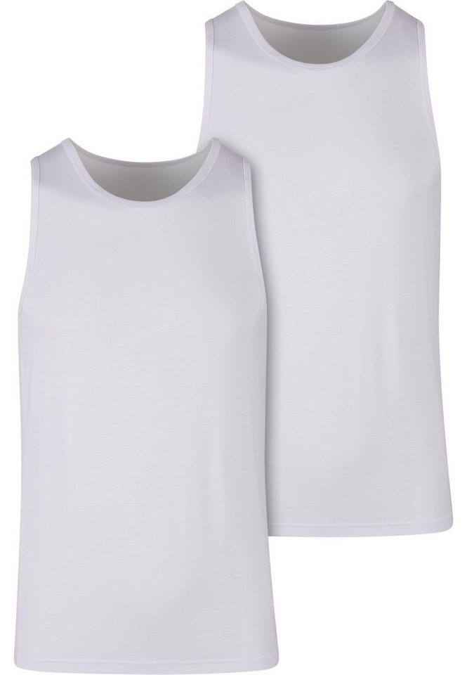 URBAN CLASSICS Tanktop Urban Classics Bamboo Basic Tank Top 2-Pack (1-tlg) von URBAN CLASSICS