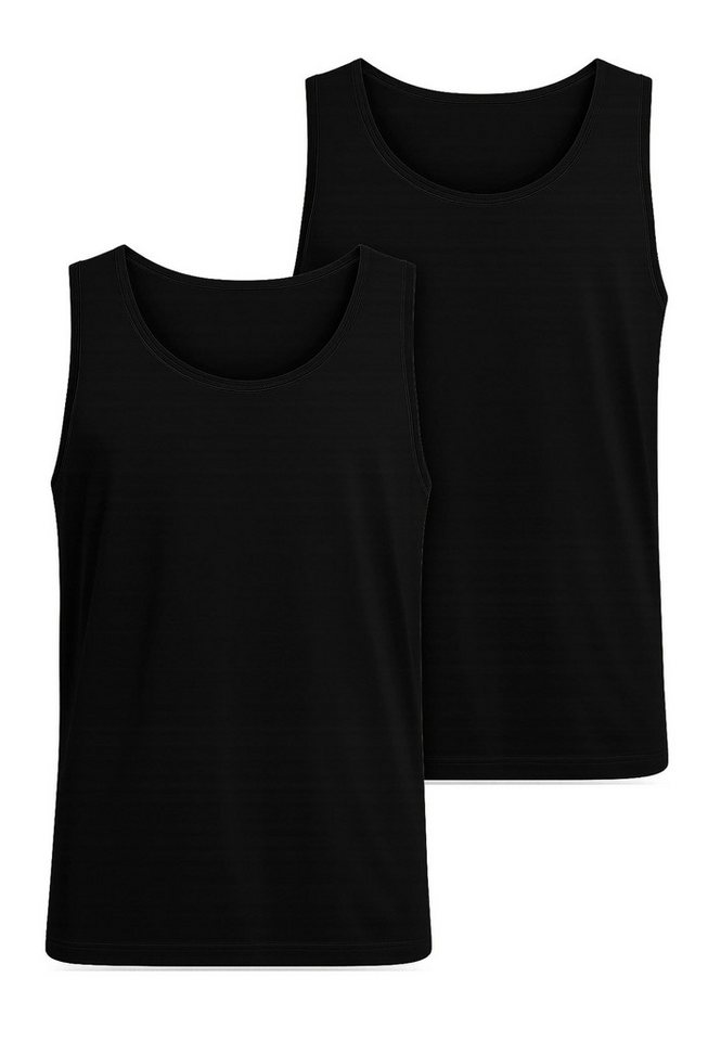 URBAN CLASSICS Tanktop Urban Classics Jersey Loose Tank 2-Pack (1-tlg) von URBAN CLASSICS