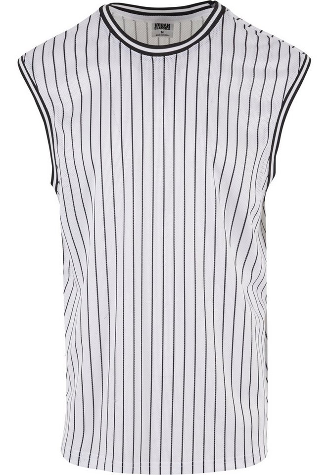 URBAN CLASSICS Tanktop Urban Classics Striped Mesh Tanktop (1-tlg) von URBAN CLASSICS
