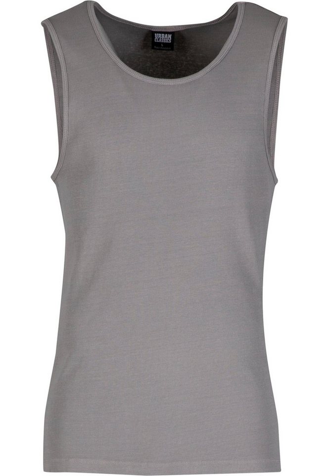 URBAN CLASSICS Tanktop Urban Classics Washed Rib Tanktop (1-tlg) von URBAN CLASSICS