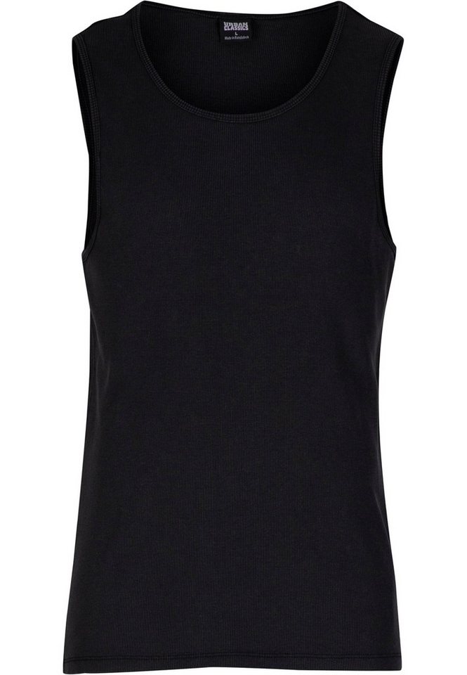 URBAN CLASSICS Tanktop Urban Classics Washed Rib Tanktop (1-tlg) von URBAN CLASSICS
