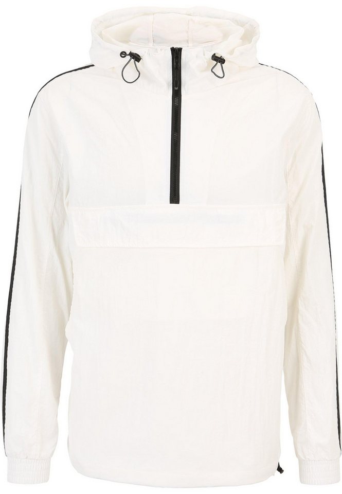URBAN CLASSICS Trainingsjacke Urban Classics Herren Crinkle Nylon Pull Over Jacket (1-St) von URBAN CLASSICS