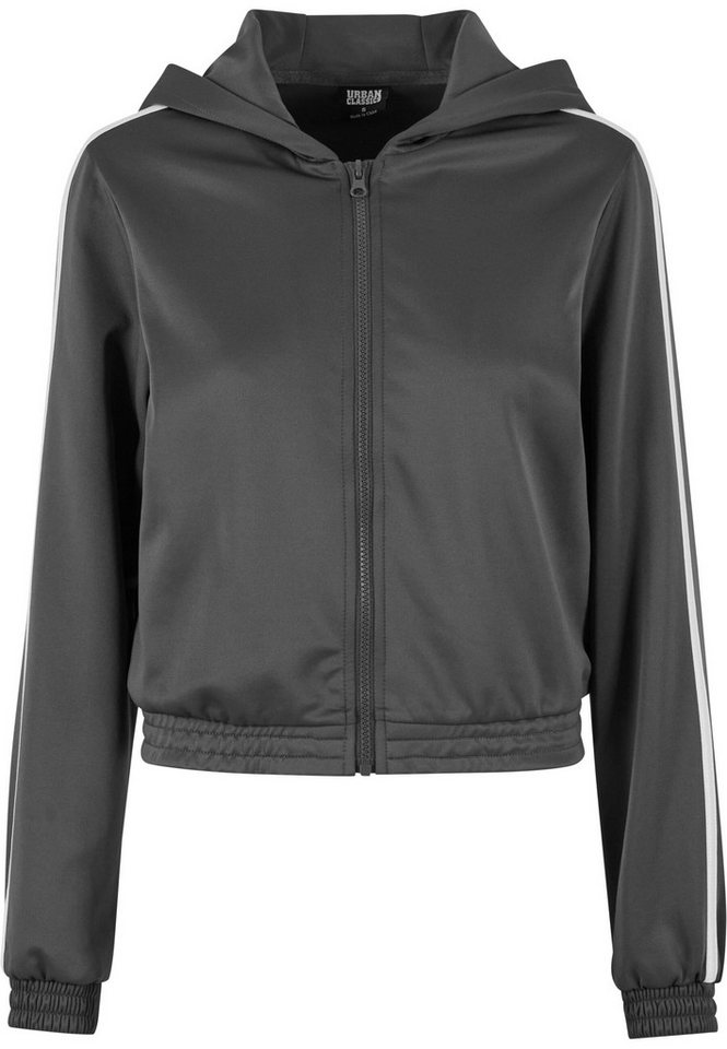 URBAN CLASSICS Trainingsjacke Urban Classics Ladies Cropped Track Jacket (1-St) von URBAN CLASSICS