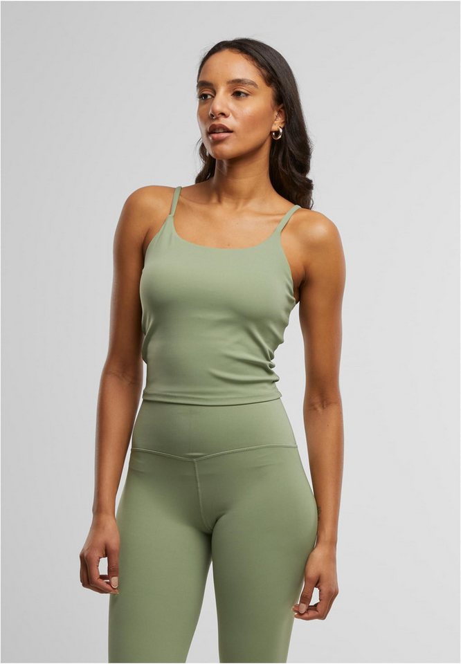 URBAN CLASSICS Trainingsshirt Damen verstellbar Sports Top von URBAN CLASSICS