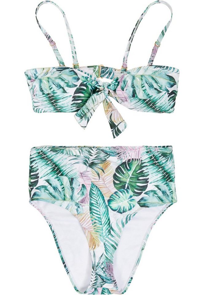 URBAN CLASSICS Triangel-Bikini Urban Classics Damen Ladies High Waist Pattern Bikini URBAN CLASSICS Triangel-Bikini Urban Classics Damen Ladies High Waist Pattern Bikini von URBAN CLASSICS
