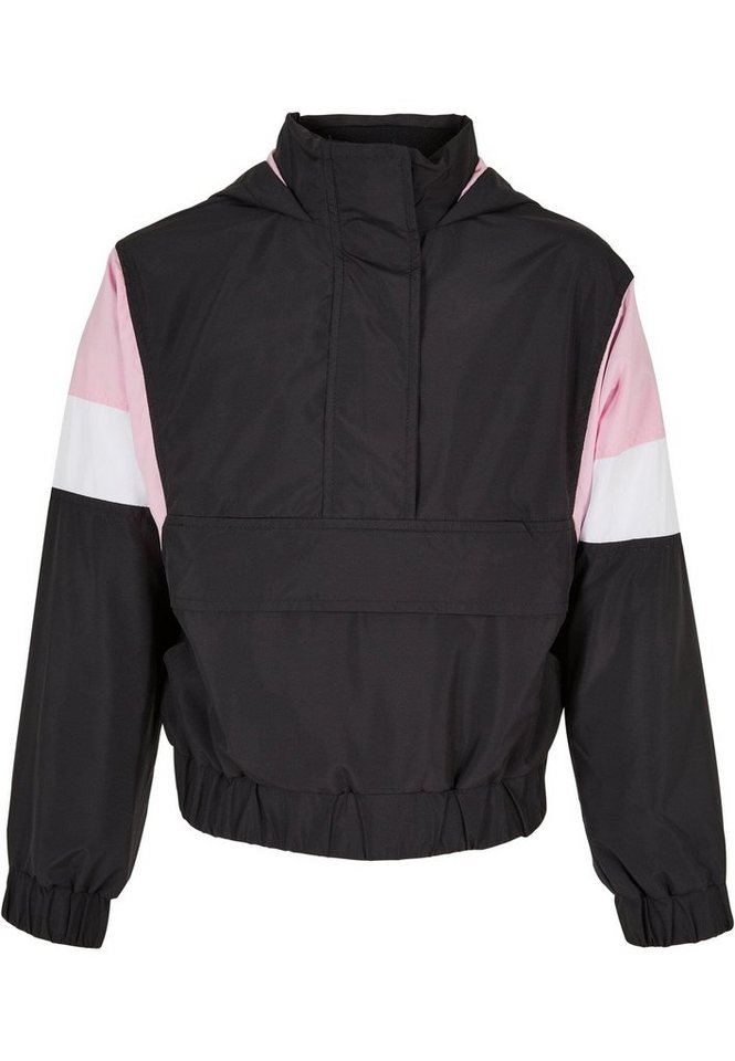 URBAN CLASSICS Windbreaker Urban Classics Damen Girls Light 3-Tone Pull Over Jacket (1-St) von URBAN CLASSICS