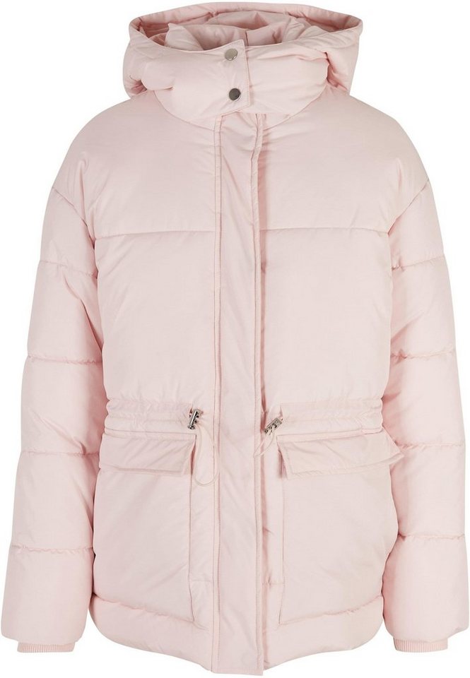 URBAN CLASSICS Winterjacke Urban Classics Damen Ladies Waisted Puffer Jacket (1-St) von URBAN CLASSICS