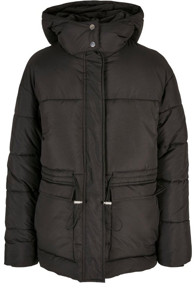 URBAN CLASSICS Winterjacke Urban Classics Damen Ladies Waisted Puffer Jacket (1-St) von URBAN CLASSICS