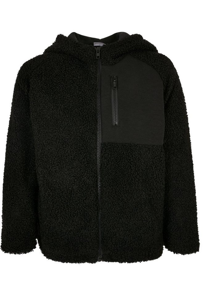 URBAN CLASSICS Winterjacke Urban Classics Herren Boys Hooded Sherpa Zip Jacket (1-St) von URBAN CLASSICS