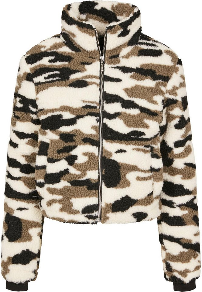 URBAN CLASSICS Winterjacke Urban Classics Damen Ladies Camo Sherpa Jacket (1-St) von URBAN CLASSICS