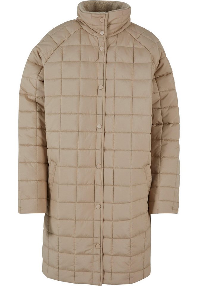 URBAN CLASSICS Winterjacke Urban Classics Damen Ladies Quilted Coat (1-St) von URBAN CLASSICS