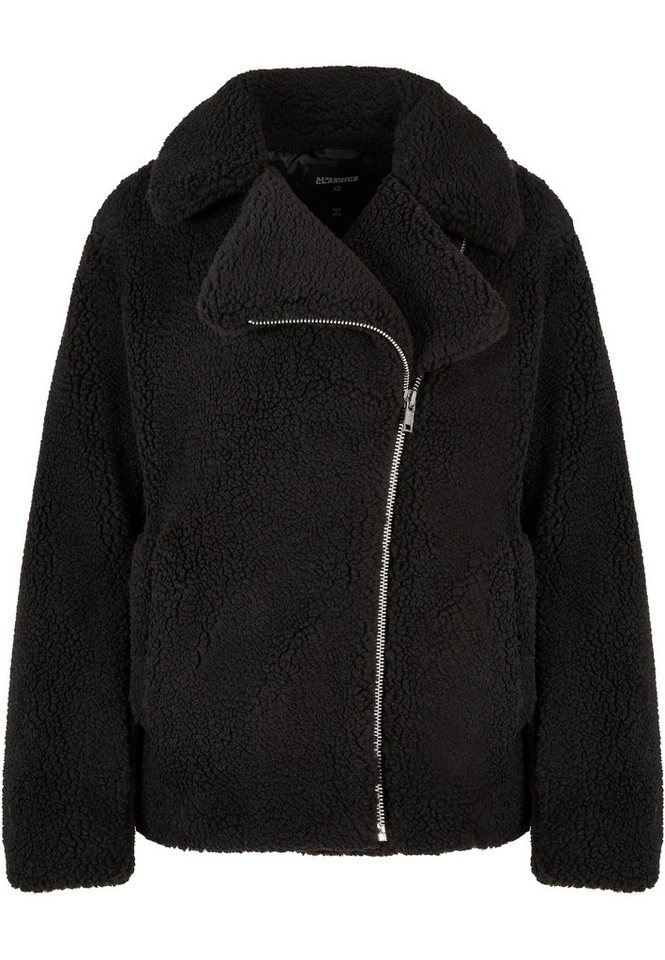 URBAN CLASSICS Winterjacke Urban Classics Damen Ladies Sherpa Biker Jacket (1-St) von URBAN CLASSICS