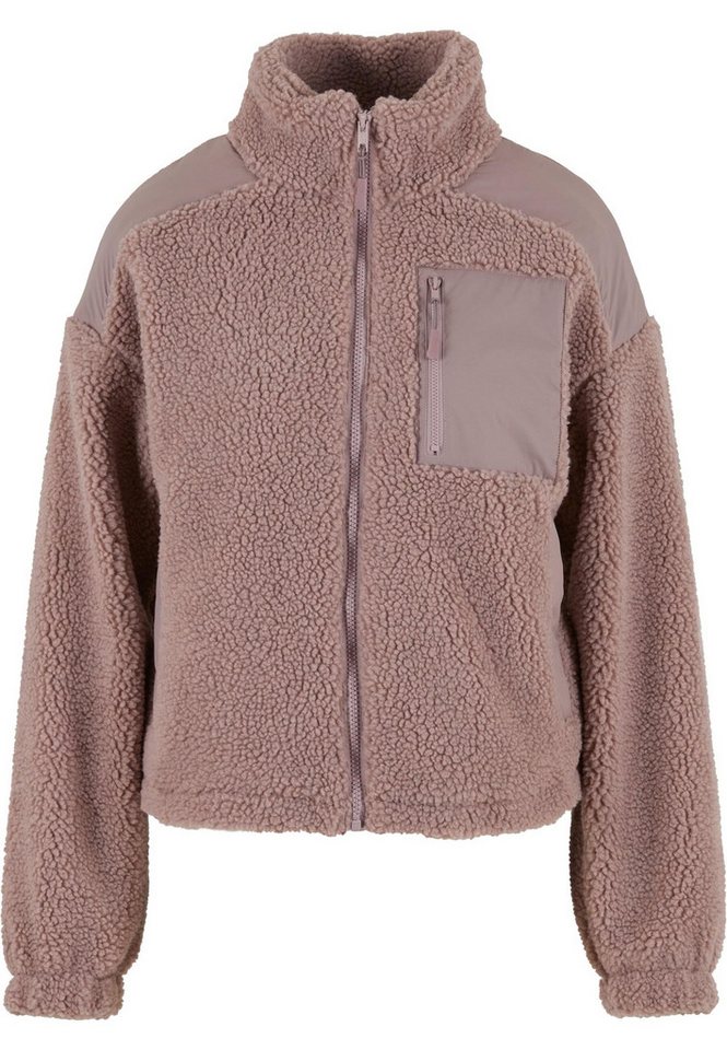 URBAN CLASSICS Winterjacke Urban Classics Damen Ladies Sherpa Mix Jacket (1-St) von URBAN CLASSICS