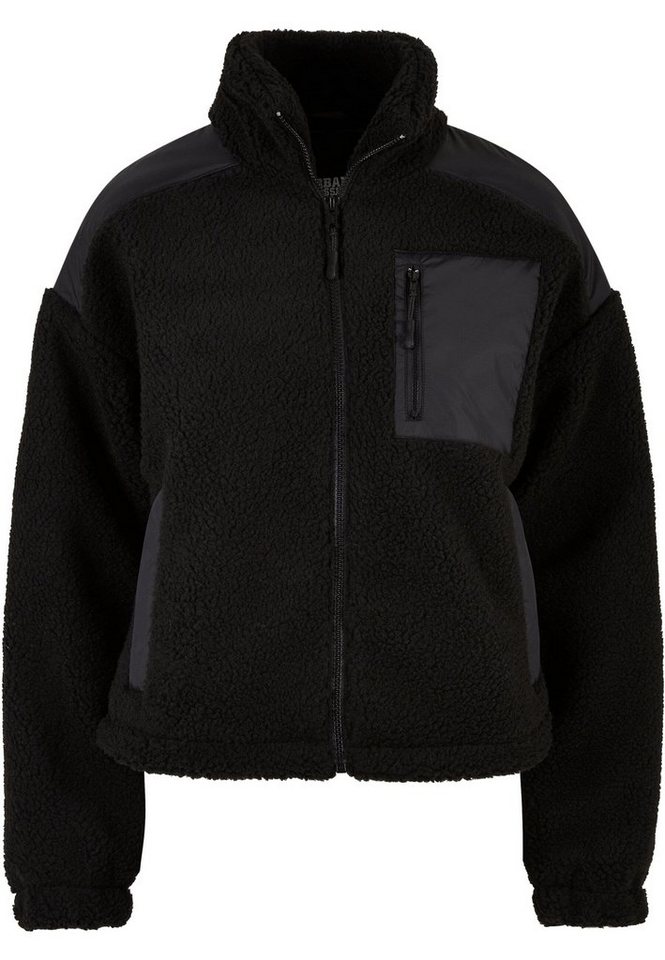 URBAN CLASSICS Winterjacke Urban Classics Damen Ladies Sherpa Mix Jacket (1-St) von URBAN CLASSICS