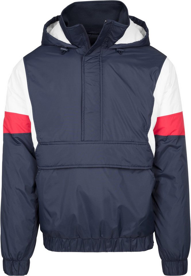 URBAN CLASSICS Winterjacke Urban Classics Herren 3-Tone Pull Over Jacket (1-St) von URBAN CLASSICS