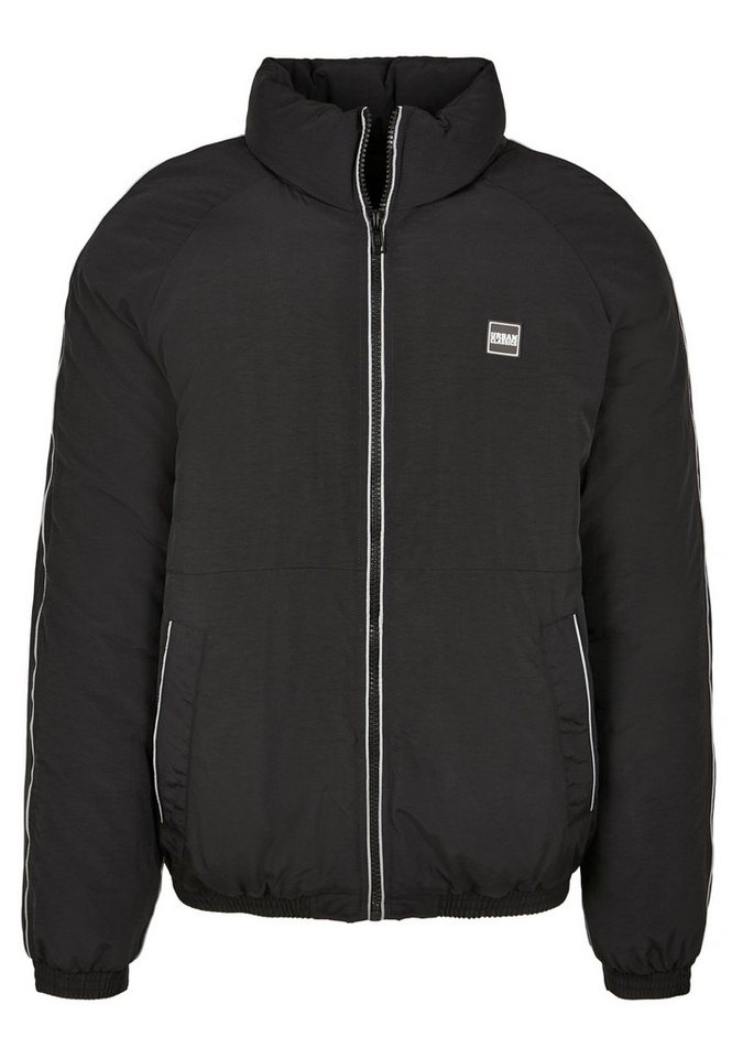 URBAN CLASSICS Winterjacke Herren Reflective Piping Jacket (1-St) von URBAN CLASSICS