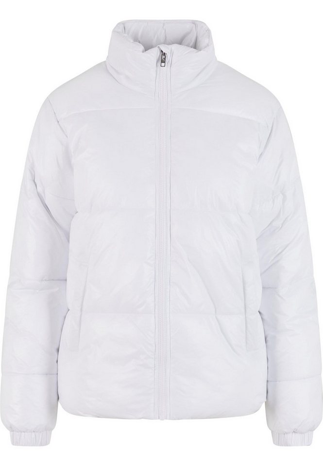 URBAN CLASSICS Winterjacke Urban Classics Ladies Recycled Short Shiny Puffer Jacket (1-St) von URBAN CLASSICS