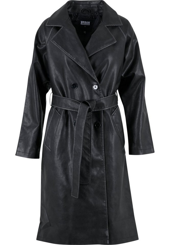 URBAN CLASSICS Winterjacke Urban Classics Ladies Vintage Trenchcoat (1-St) von URBAN CLASSICS
