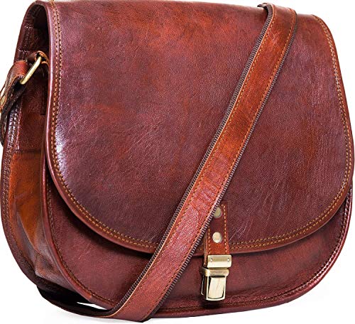 Umhängetaschen für Damen, echtes Leder, Boho-Hippie-Umhängetasche für Teenager-Mädchen, handgefertigte Vintage-Reise-Umhängetasche, Satteltasche, Handtasche und Geldbörse, Handy-Geldbörse für Sie von URBAN LEATHER