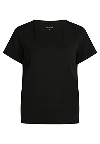 URBAN QUEST Damen Bamboo Women T-shirt Black T Shirt, Schwarz, M EU von URBAN QUEST