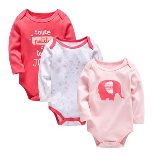 3er Set Neugeborenes Baby Mädchen Kleidung Sets lange Ärmel Tier gedruckt Strampler Body Langarm Unisex Wickelbody Langarm Baby Body Set aus Baumwolle Kleinkind Body Baby Geschenk 3er Set Neugeborenes Baby Mädchen Kleidung Sets lange Ärmel Tier gedruckt Strampler Body Langarm Unisex Wickelbody Langarm Baby Body Set aus Baumwolle Kleinkind Body Baby Geschenk von URFEDA