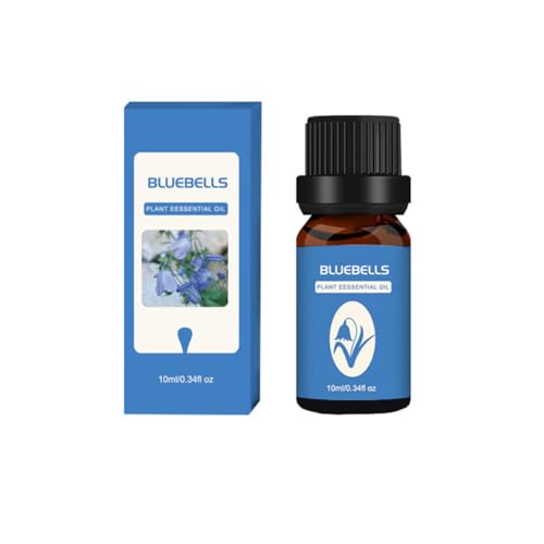 Ätherische Öle Glockenblumen 10 ml, Ätherische Öle für Diffuser Aromatherapie,Duftöle für Diffusor,Ätherisches Duftöl Glockenblumen Öl für Haut Körper Haarpflege, Kerze,Seife,DIY,Massage Aroma von URFEDA