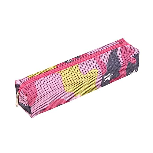 Federmäppchen Schlamperbox mit Reißverschluss Unisex Tarnung Federtasche Mäppchen Stiftetasche Schule Büro Bleistift Beutel Federmappe Schulsachen Pencil Case für Mädchen und Jungen von URFEDA