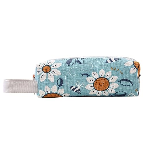 Pencil Case ​Federmäppchen Cartoon-Tier-Blumen-Früchte Federmappe Mäppchen Mädchen Federtasche Jungen Stiftetasche Bleistift Beutel Schulmäppchen Unisex für ​Schulsachen Organizer ​Büro & Schule von URFEDA