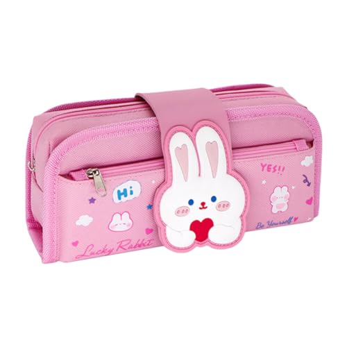 URFEDA Federmäppchen Große Kapazität Schulmäppchen Stiftetasche Stiftemappe Mäppchen Federtasche Pencil Case erweiterbar Bleistifttasche Schule Schreibwaren Organizer Kosmetiktasche Mädchen Teenager von URFEDA