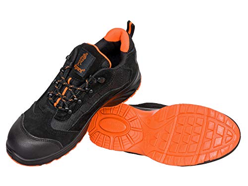 Arbeitsschuhe Sicherheitsschuhe Schutzschuhe Stahlkappe Leder Schutz (210-OR) (40) von URG