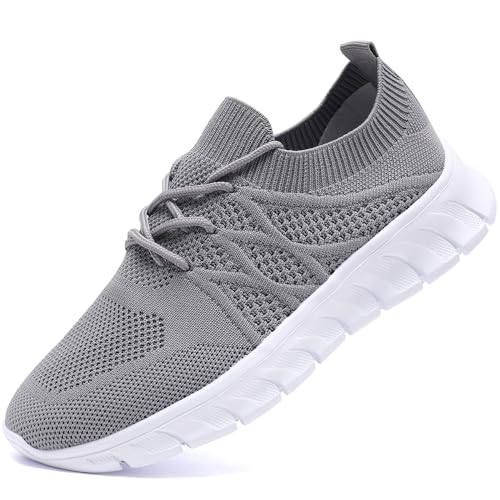 Herren Schuhe Laufschuhe Turnschuhe Sportschuhe Sneaker Running Tennis Schuhe Freizeit Straßenlaufschuhe Leichtgewichts Atmungsaktiv Walkingschuhe Fashion Fitness Jogging Sportsschuhe Frisch 45 EU von UROMGV