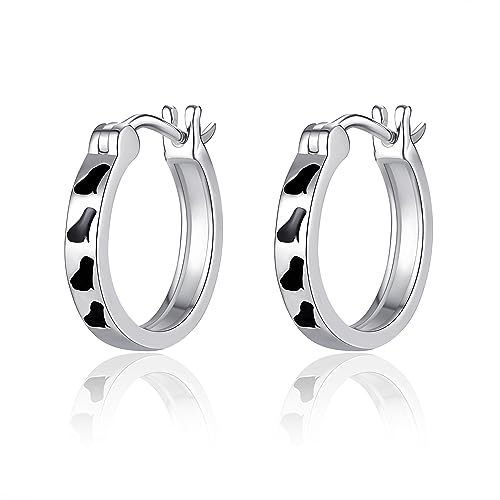 Labrador Hund Huggie Hoop Ohrringe 925 Sterling Silber Tier Ohrringe Hundeschmuck für Frauen von URONE