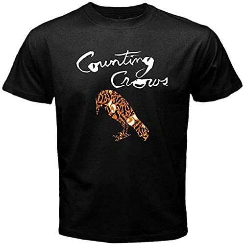 Counting Crows Rock Men's T-Shirt Black Counting Crows Rock Men's T-Shirt Black von URSMSC